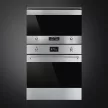 SMEG Classica MP322X1 inox beépíthető mikrohullámú sütő