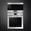 SMEG Classica MP322X1 inox beépíthető mikrohullámú sütő