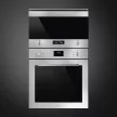SMEG Classica MP322X1 inox beépíthető mikrohullámú sütő