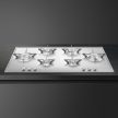 SMEG Piano P106ES inox beépíthető gáz főzőlap