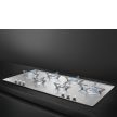 SMEG Piano P106ES inox beépíthető gáz főzőlap