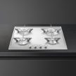 SMEG Piano P64ES inox beépíthető gáz főzőlap