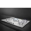 SMEG Piano P705ES inox beépíthető gáz főzőlap