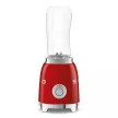  2 palackkalSMEG 50's Style PBF01RDEU piros retro design smoothie készítő mini turmixgép