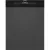 SMEG Universale PL364CN fekete félintegrált beépíthető mosogatógép