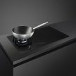 SMEG Classica PM3953D Fekete beépíthető kombinált indukciós és gáz wok főzőlap