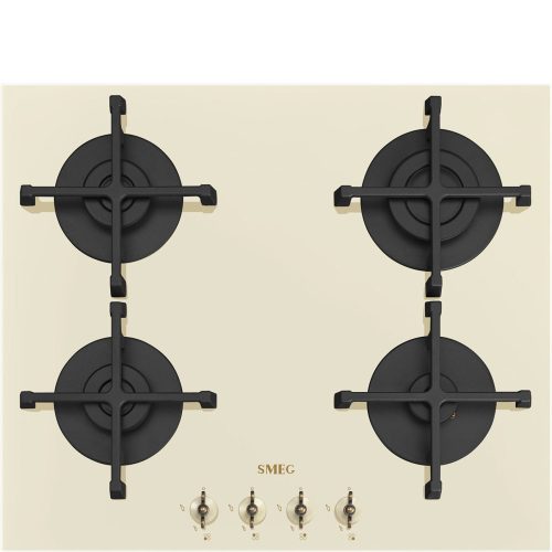 SMEG Coloniale PV864PO bézs beépíthető gáz főzőlap