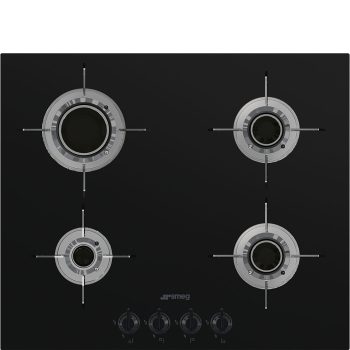 SMEG Dolce Stil Novo PVL664CN Fekete beépíthető gáz főzőlap