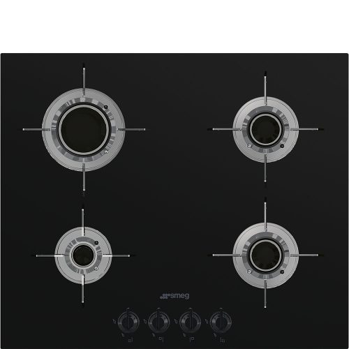 SMEG Dolce Stil Novo PVL664CN Fekete beépíthető gáz főzőlap