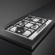 SMEG Linea PX175L inox beépíthető gáz főzőlap
