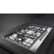 SMEG Linea PX175L inox beépíthető gáz főzőlap