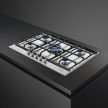 SMEG Linea PX175 inox beépíthető gáz főzőlap