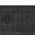 SMEG Classica PX364LMB Fekete beépíthető gáz főzőlap wok égővel