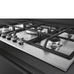 SMEG Classica PX375 inox beépíthető gáz főzőlap