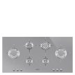 SMEG Dolce Stil Novo PXL6106 inox beépíthető gáz főzőlap