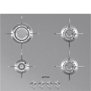 SMEG Dolce Stil Novo PXL664 inox beépíthető gáz főzőlap