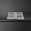 SMEG Dolce Stil Novo PXL664 inox beépíthető gáz főzőlap