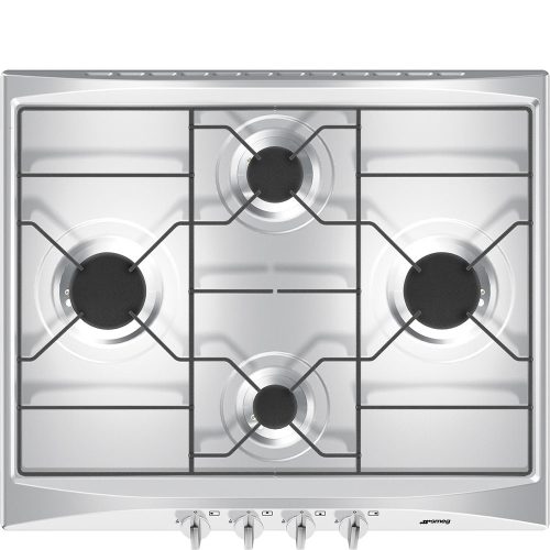 SMEG Selezione S264X2 inox beépíthető gáz főzőlap