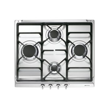 SMEG Selezione S60GHS inox beépíthető gáz főzőlap