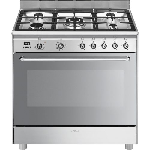 SMEG Classica SCD90MFX9-1 inox professzionális szabadonálló gáztűzhely