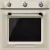 SMEG Victoria SF6905P1 krémszínű klasszikus design beépíthető sütő