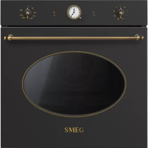 SMEG Coloniale SFP805AO antracit klasszikus design beépíthető pirolitikus sütő