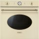 SMEG Coloniale SFP805PO krémszínű bronz klasszikus design beépíthető pirolitikus sütő
