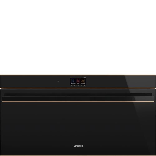 SMEG Dolce Stil Novo SFPR9604TNR arany fekete beépíthető pirolitikus sütő