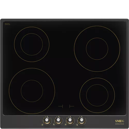 SMEG Cortina SI764AOM antracit beépíthető indukciós főzőlap