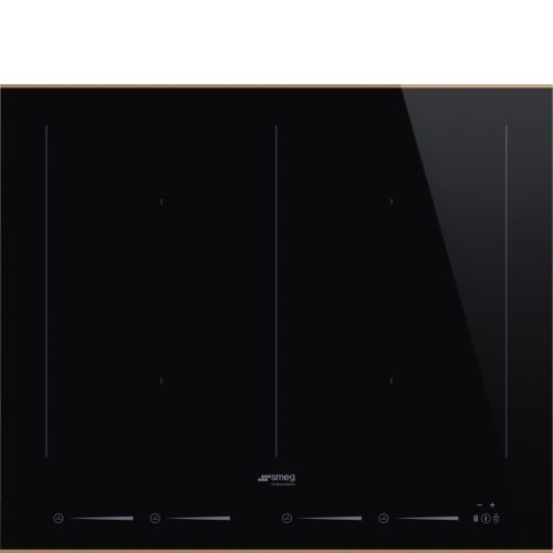 SMEG Dolce Stil Novo SIM6644R arany fekete beépíthető indukciós főzőlap