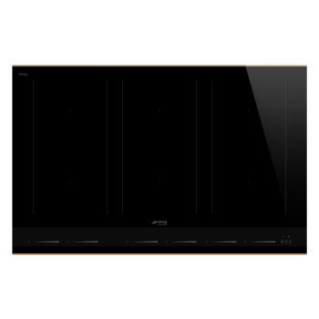 SMEG Dolce Stil Novo SIM6864R arany feketezel beépíthető indukciós főzőlap
