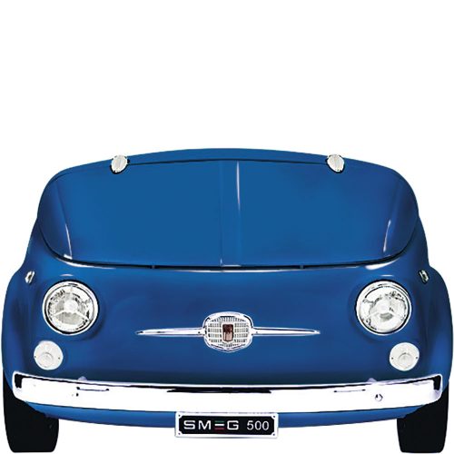 SMEG 50's Style SMEG500BL kék fiat 500 retro design minibár hűtő