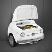 SMEG 50's Style SMEG500B fehér fiat 500 retro design minibár hűtő