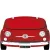 SMEG 50's Style SMEG500R piros fiat 500 retro design minibár hűtő