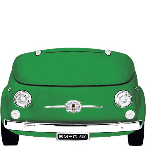 SMEG 50's Style SMEG500V zöld fiat 500 retro design minibár hűtő