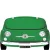 SMEG 50's Style SMEG500V zöld fiat 500 retro design minibár hűtő