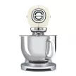 SMEG 50's Style SMF04CREU krémszínű retro design konyhai robotgép ezüst talppal