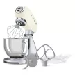 SMEG 50's Style SMF04CREU krémszínű retro design konyhai robotgép ezüst talppal