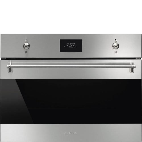 SMEG Micro&Grill Galileo Classica SO4301M0X inox beépíthető mikrohullámú sütő