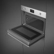 SMEG Micro&Grill Galileo Classica SO4301M0X inox beépíthető mikrohullámú sütő