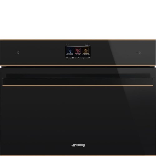 SMEG Speedwave Galileo Dolce Stil Novo SO4604M2PNR arany fekete beépíthető mikrohullámú kombinált