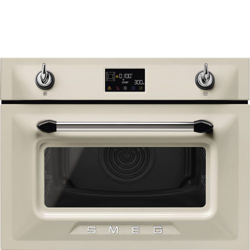 SMEG Micro Combi Galileo Victoria SO4902M1P bézs beépíthető mikrohullámú kombinált sütő