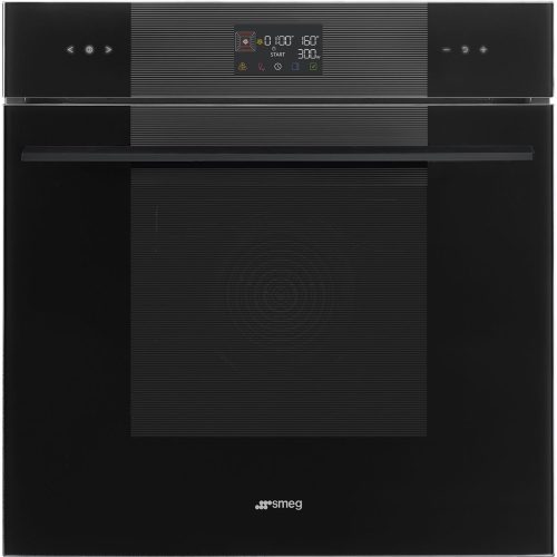 SMEG SpeedwaveXL Galileo Linea SO6102M2B3 mélyfekete beépíthető mikrohullámú kombinált sütő
