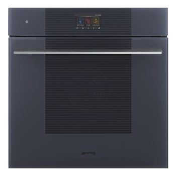 SMEG Omnichef Galileo Linea SO6104APG sötét szürke beépíthető 3 in 1 mikrohullámú gőzsütő