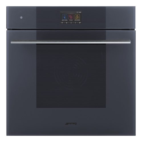 SMEG Omnichef Galileo Linea SO6104APG sötét szürke beépíthető 3 in 1 mikrohullámú gőzsütő