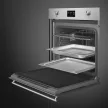 SMEG Steam100 Galileo Classica SO6302S3PX inox beépíthető pirolitikus gőzsütő