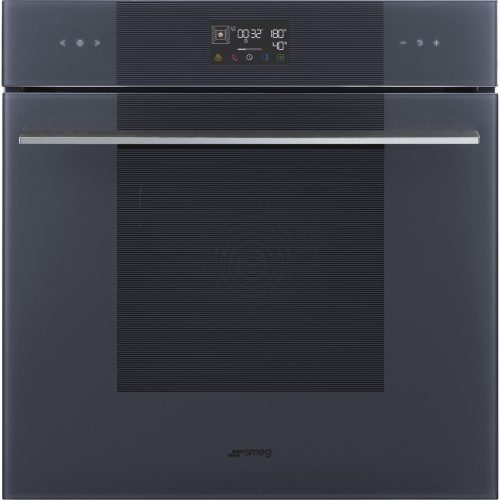 SMEG Pyro Steam Galileo Linea SOP6102S2PG sötét szürke beépíthető pirolitikus gőzsütő