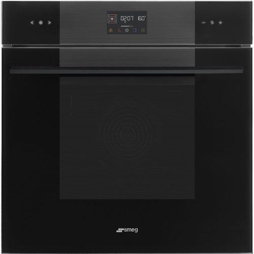 SMEG Traditional Pyro Galileo Linea SOP6102TB3 mélyfekete beépíthető pirolitikus sütő