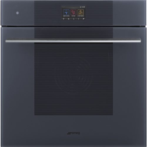 SMEG Pyro Steam Galileo Linea SOP6104S2PG sötét szürke beépíthető pirolitikus gőzsütő