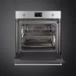 SMEG Pyro Steam Galileo Classica SOP6302S2PX inox beépíthető pirolitikus gőzsütő